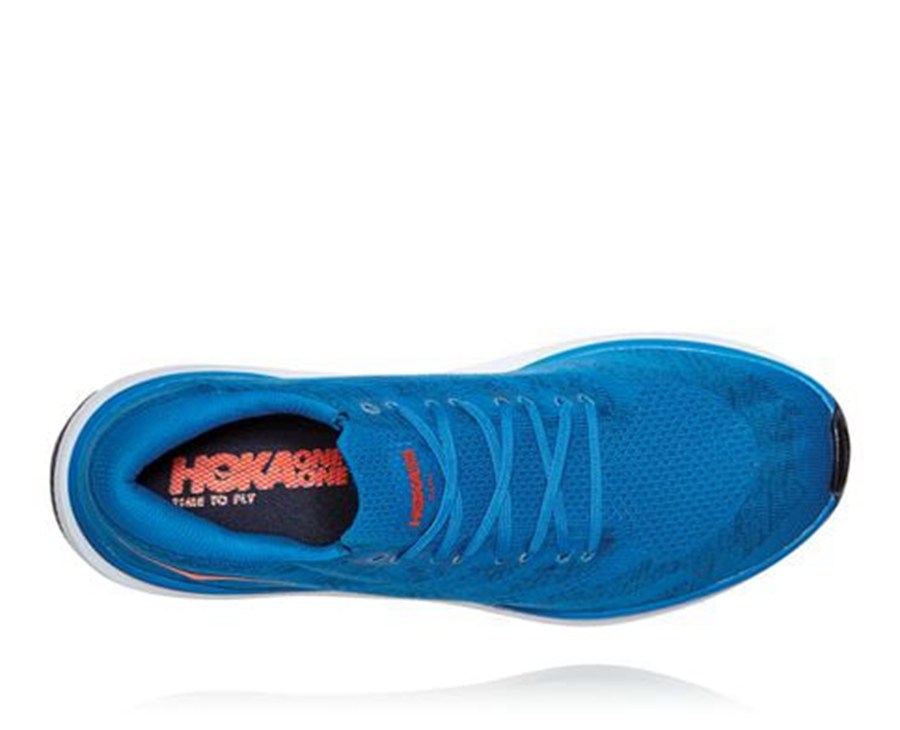 Hoka One One Running Shoes Mens Blue - Cavu 3 - 60431PMUZ